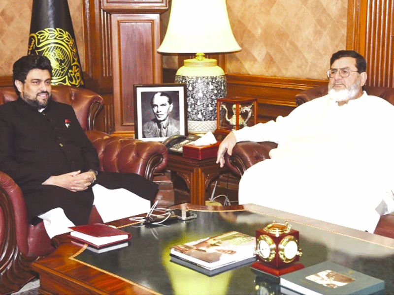 Aqeel Karim Dhedi, Governor Sindh discuss business, trade Aqeel Karim Dhedi, Governor Sindh discuss business, trade