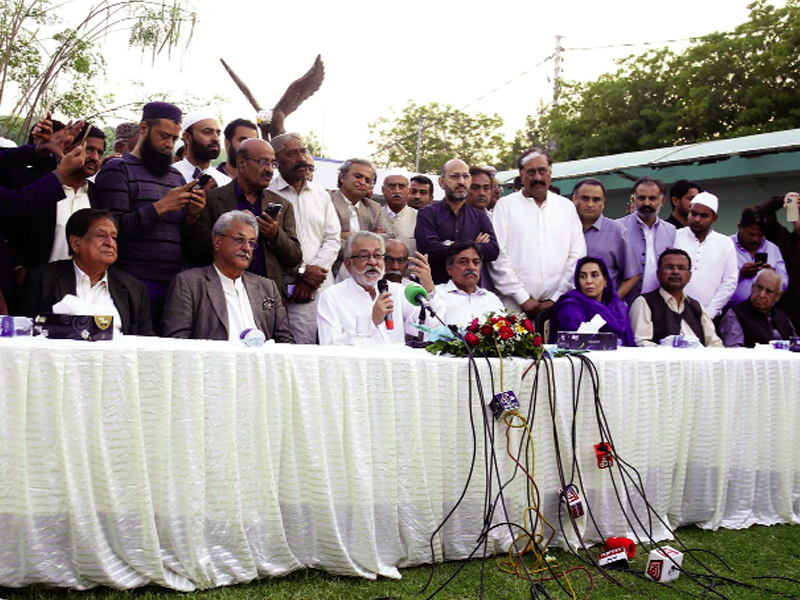 Pir Pagara alleges rigging, forfeits two SA seats won by GDA Pir Pagara alleges rigging, forfeits two SA seats won by GDA