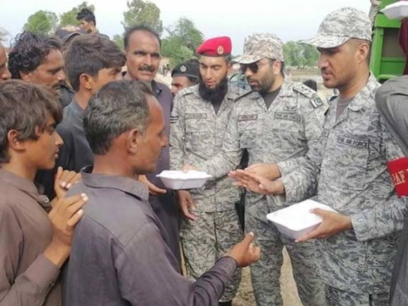 PAF continues relief, rehabilitation operations in flood-hit areas