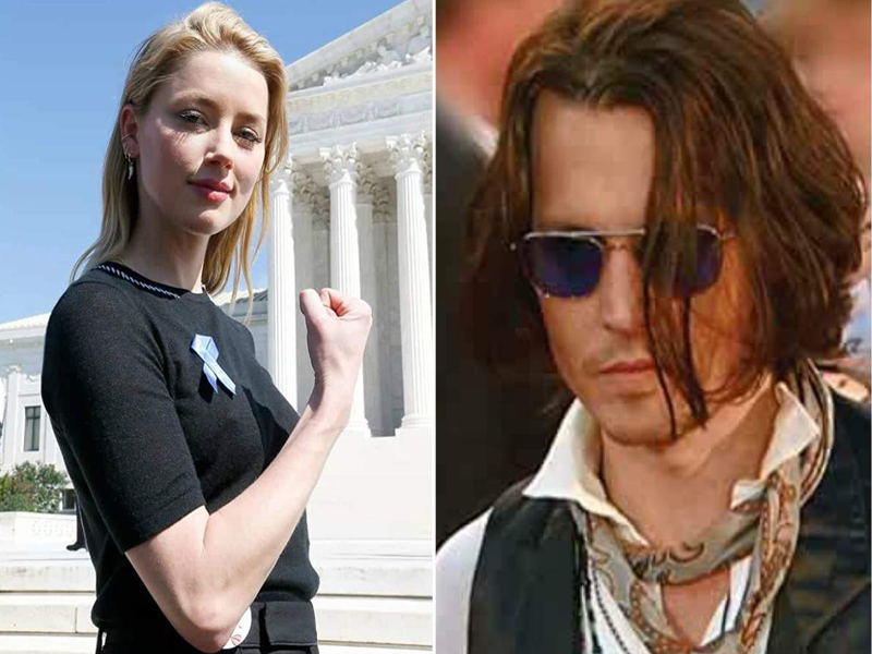 Court documents show Johnny Depp swore Amber Heard never hit him