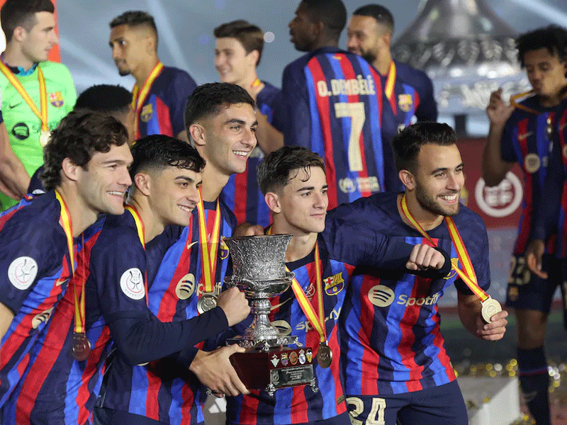 ‘Spectacular’ Gavi shines as Barca beat Madrid to win Spanish Super Cup ‘Spectacular’ Gavi shines as Barca beat Madrid to win Spanish Super Cup