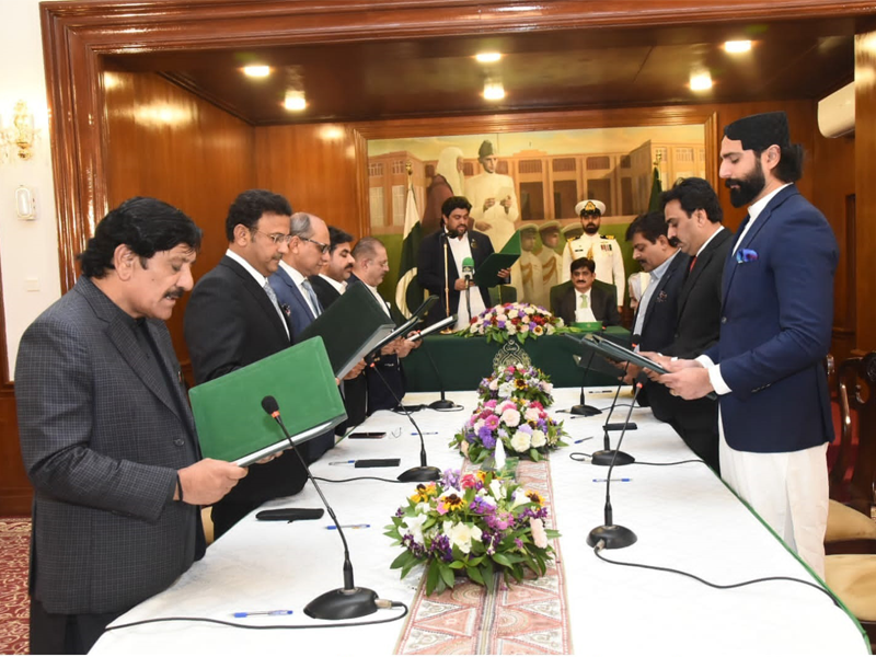 ‘12-member Sindh Cabinet sworn in’ ‘12-member Sindh Cabinet sworn in’