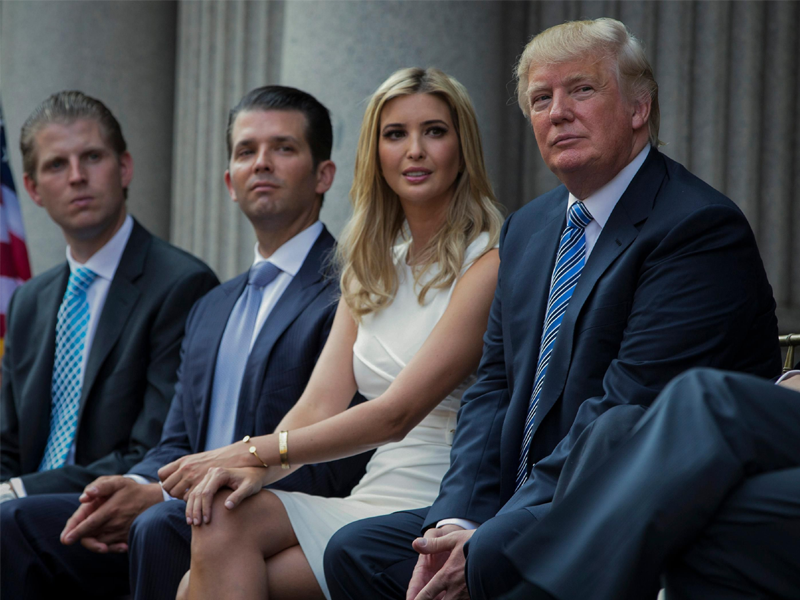 Trump, adult children sued by AG New York for fraud Trump, adult children sued by AG New York for fraud