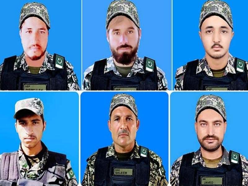 Soldiers martyred in NWaziristan skirmish laid to rest with full military honours