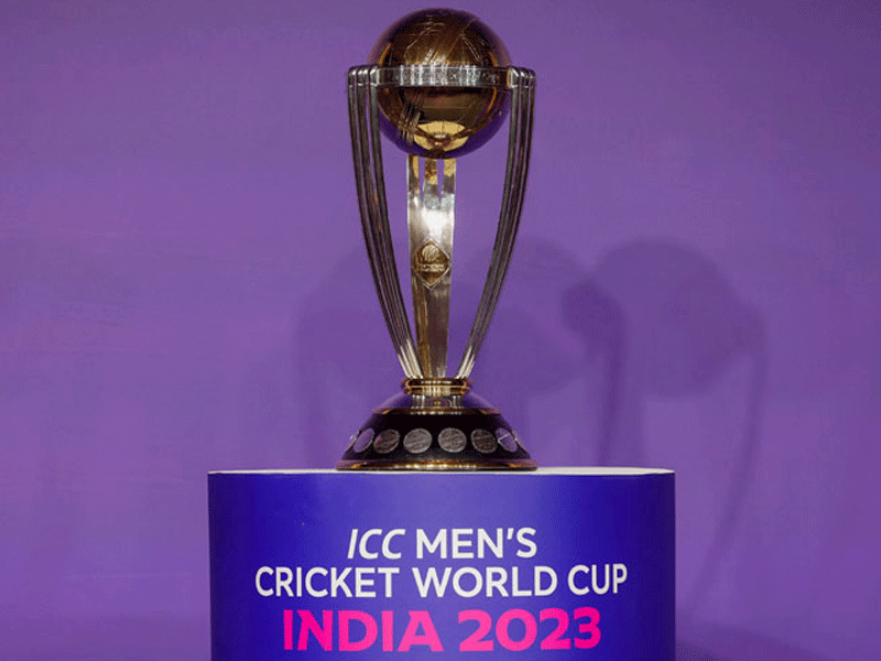 ICC Men’s WC trophy to reach Pakistan on September 5 ICC Men’s WC trophy to reach Pakistan on September 5
