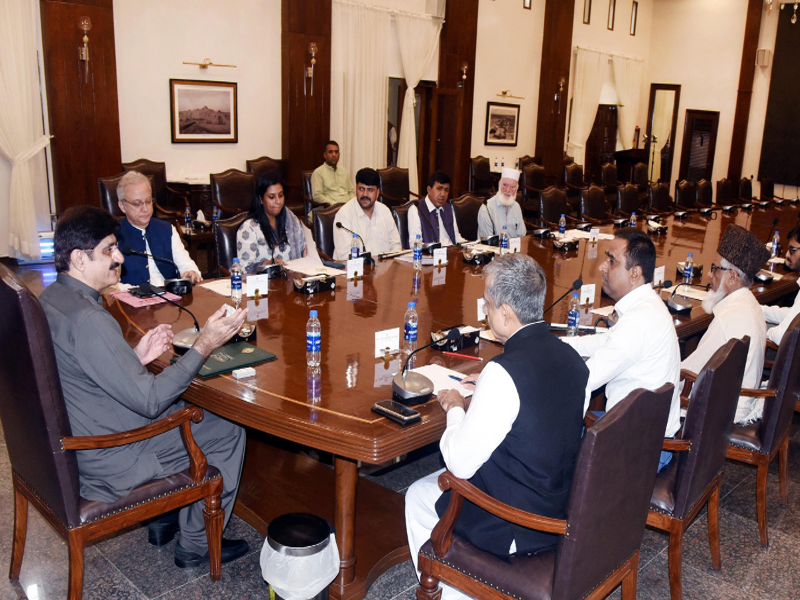 Sindh CM nods Rs16m grant, vehicles for blind association Sindh CM nods Rs16m grant, vehicles for blind association