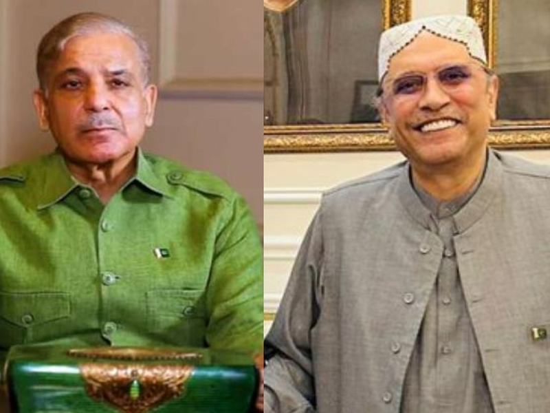 President Zardari, PM Shehbaz hold key huddle President Zardari, PM Shehbaz hold key huddle
