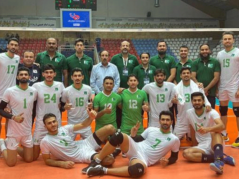 Pakistan claims victory against Bangladesh in Asian Volleyball Championship