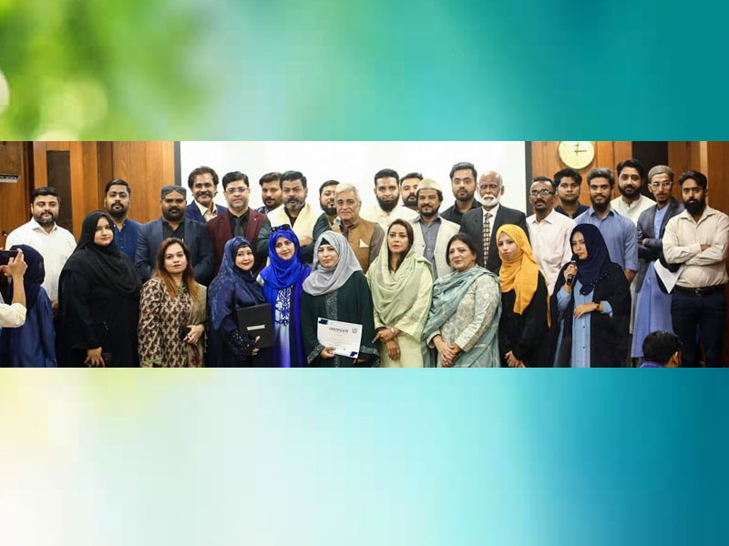 All Karachi Urdu Declamation Contest- 2025 held at ICMA on Iqbal Day