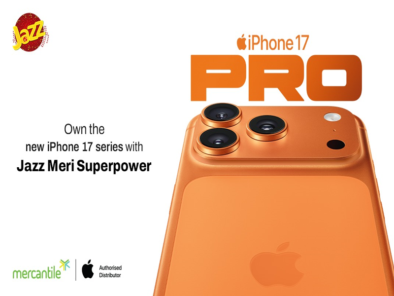 Jazz to launch iPhone 17 in Pakistan with exclusive benefits
