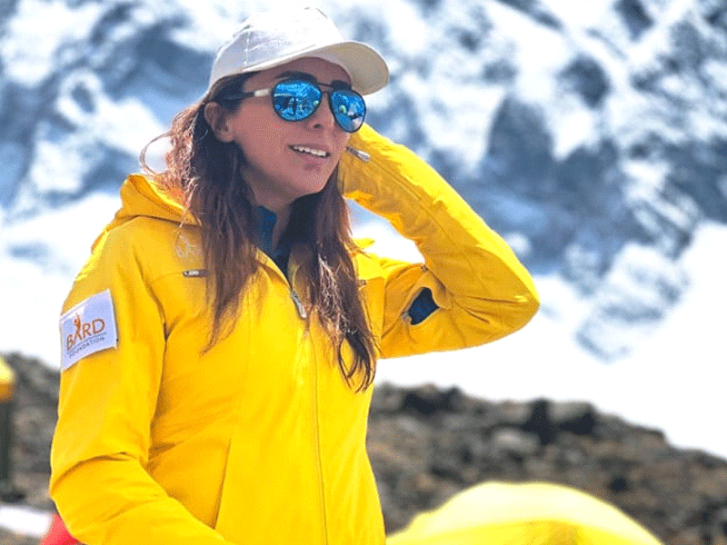 Pakistan’s Naila Kiani conquers Mount Manaslu, breaks new ground