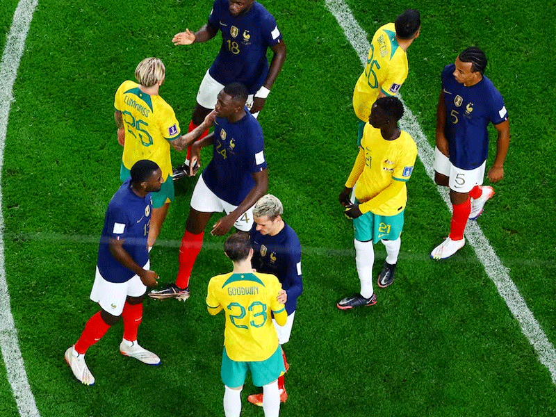 Holders France crushes Australia by 4-1 Holders France crushes Australia by 4-1
