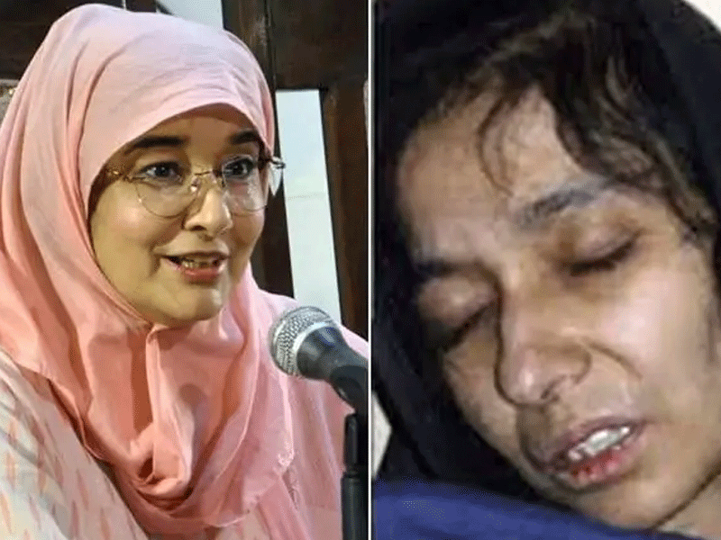 Dr Fowzia appeals social welfare organisations for early release of Aafia