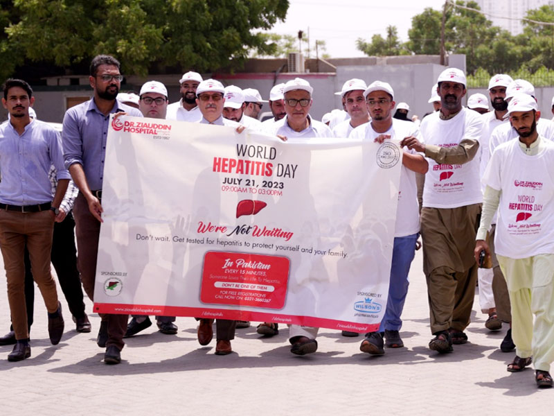 Dr. Ziauddin Hospital organises awareness seminar to commemorate World Hepatitis Day