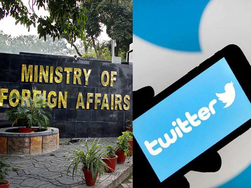 Pak FO shows serious concerns on India’s infiltration on Twitter Pak FO shows serious concerns on India’s infiltration on Twitter