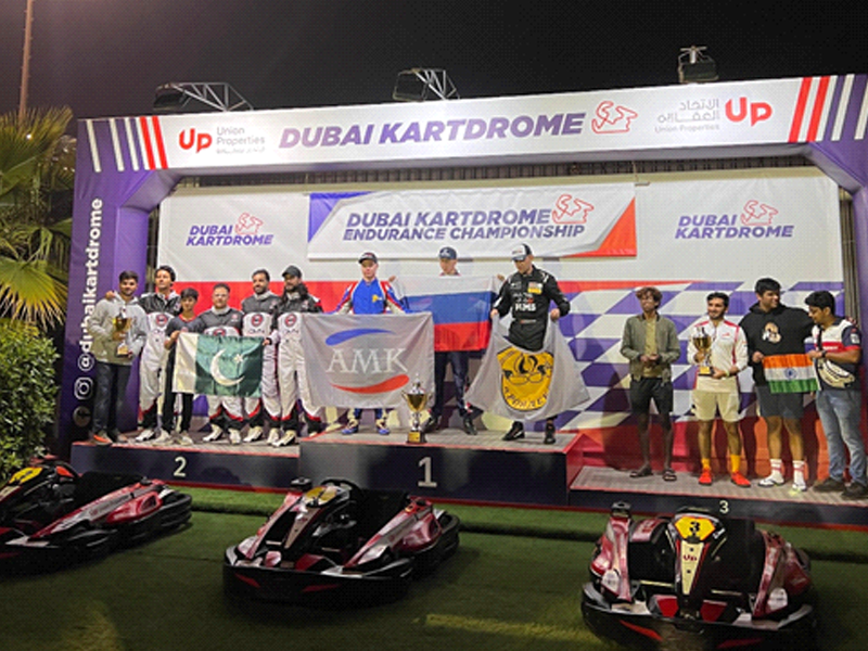 Pakistan’s outfit Omni Racing shines in Dubai