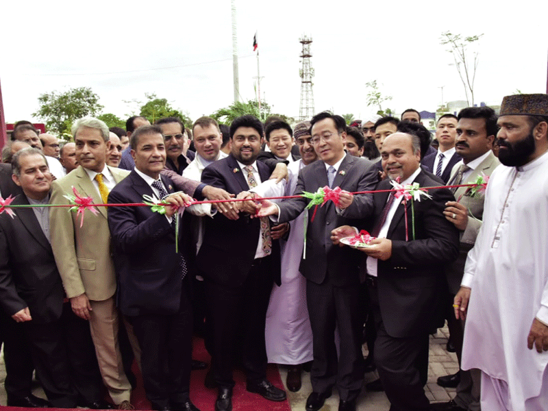 Governor Tessori, Chinese CG inaugurate Pak-China Friendship Park