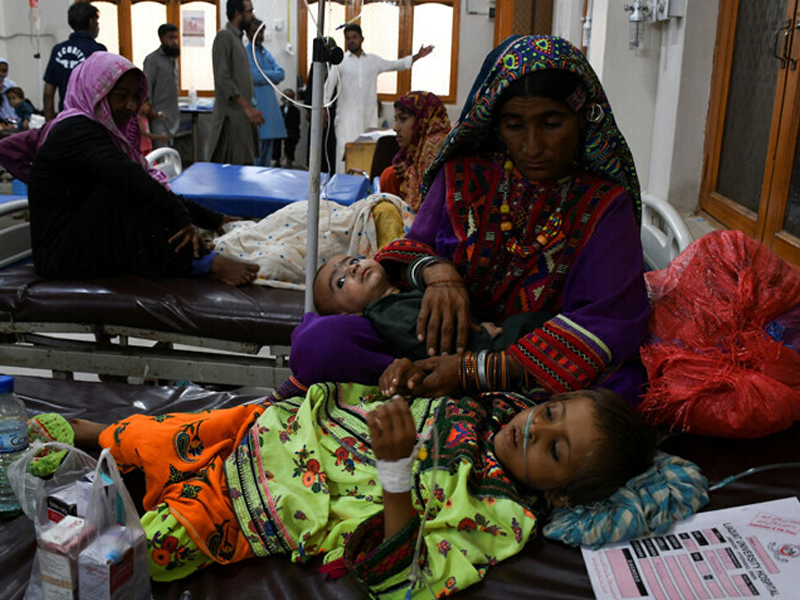 Sindh govt hospitals giving treatment to over 0.1 million flood-affected children