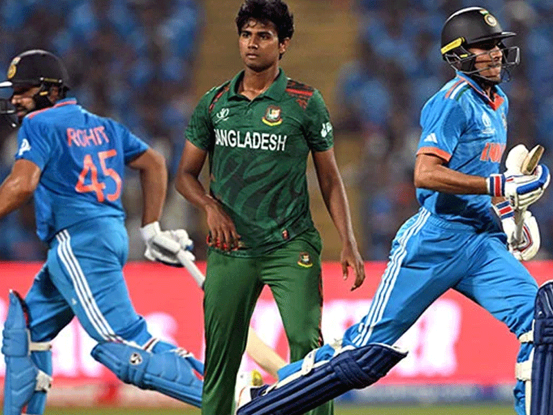 India beats Bangladesh by seven wickets