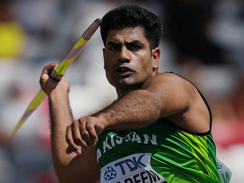 Arshad Nadeem qualifies for World Athletics Championship Final, Paris Olympics Arshad Nadeem qualifies for World Athletics Championship Final, Paris Olympics