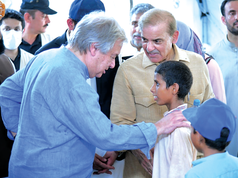 PM Shehbaz says, UN Chief’s voice now ‘voice of flood victims’
