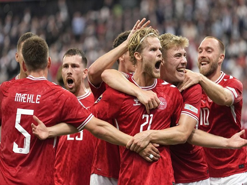 Hjulmand strikes as Denmark hold England for stalemate Hjulmand strikes as Denmark hold England for stalemate