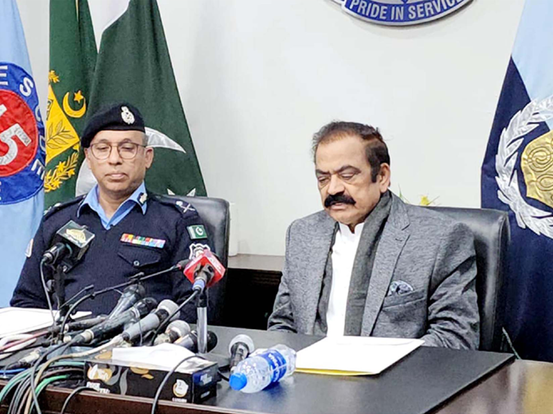 Govt could renegotiate with TTP if it surrenders to Constitution: Rana Sanaullah Govt could renegotiate with TTP if it surrenders to Constitution: Rana Sanaullah