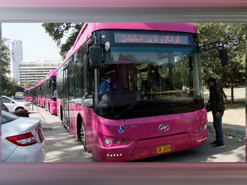 Free access granted to women on pink bus service