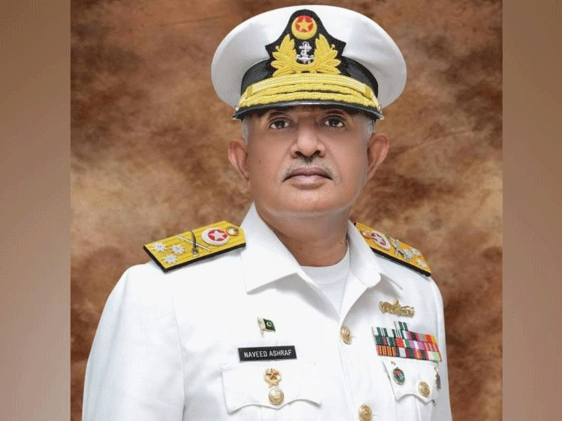 Vice Admiral Naveed Ashraf appointed new Naval Chief