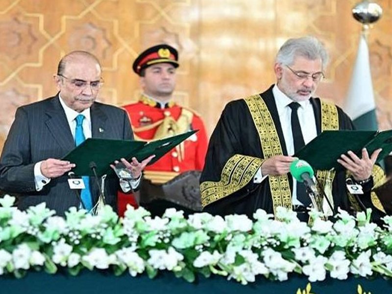 Asif Zardari sworn in as 14th President Asif Zardari sworn in as 14th President