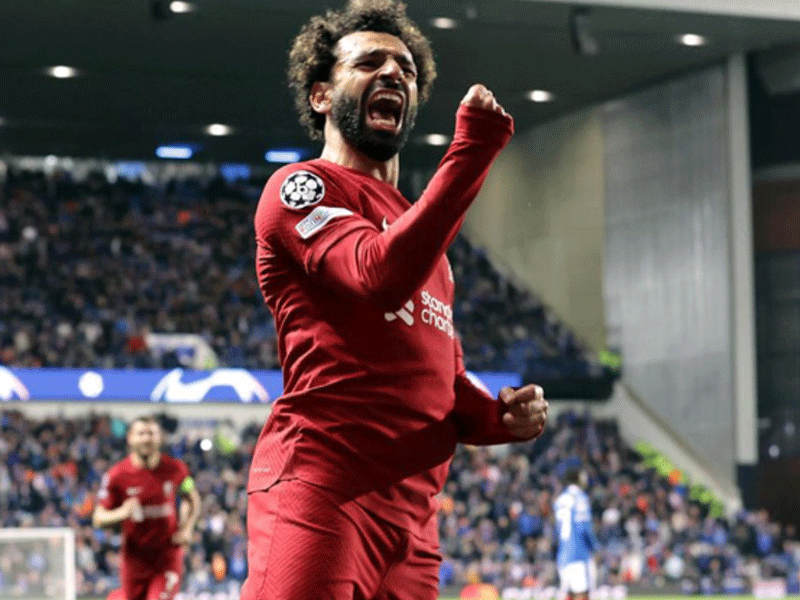 Salah nets fastest Champions League hat-trick as Liverpool crush Rangers
