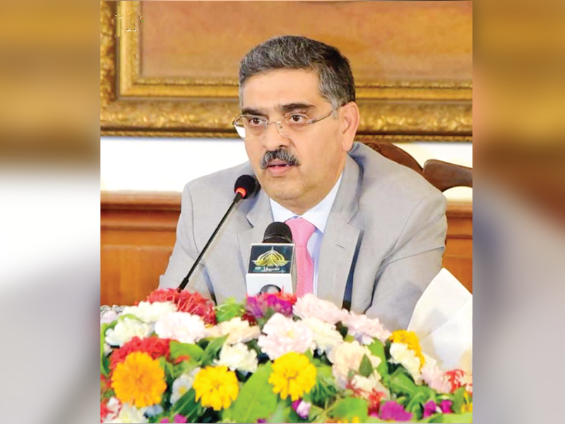 Nation highly indebted to security forces for fearlessly fighting against terrorism: Interim PM Kakar