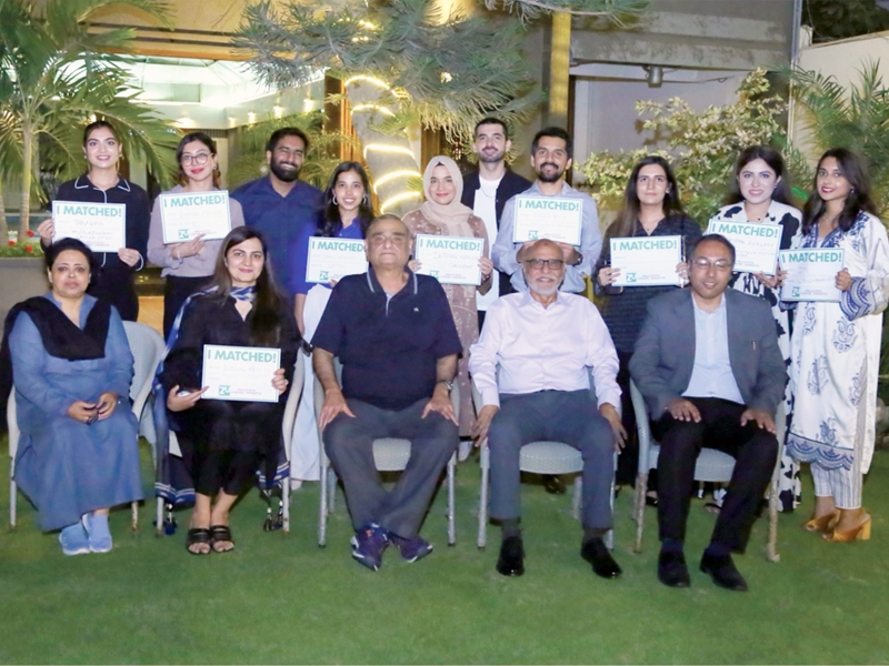Dr. Asim hosted dinner in honour of ‘US Residency Matched Graduates’