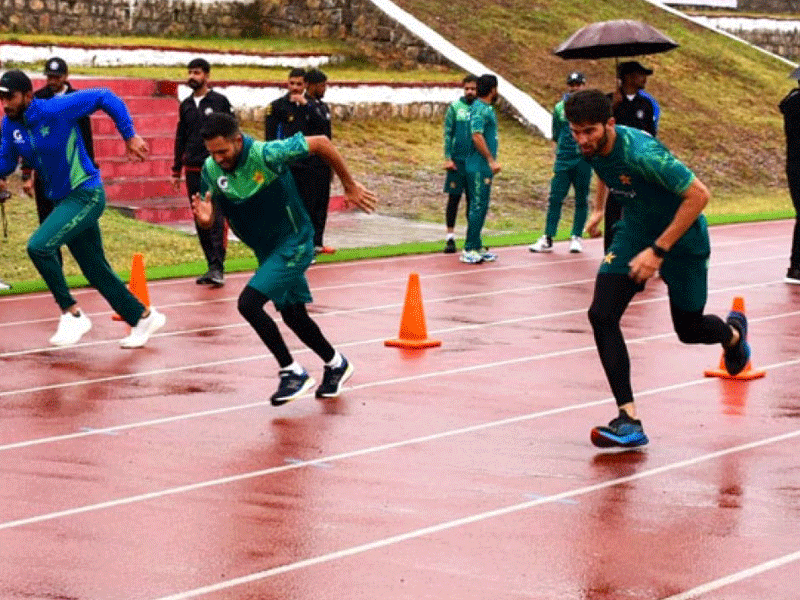 Pakistan players kick off training in fitness camp at Kakul