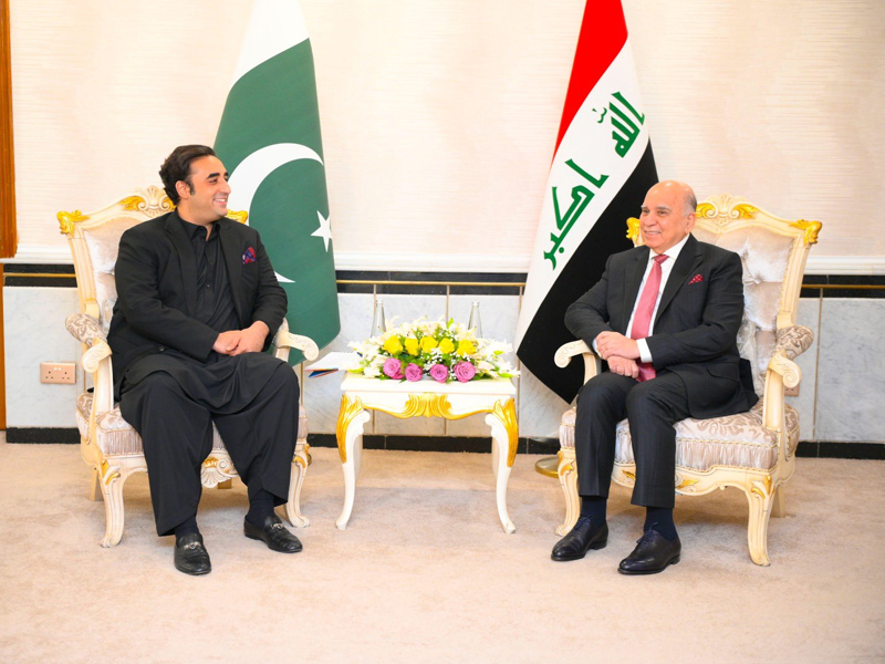 FM Bilawal, Iraqi Deputy PM discuss bilateral ties