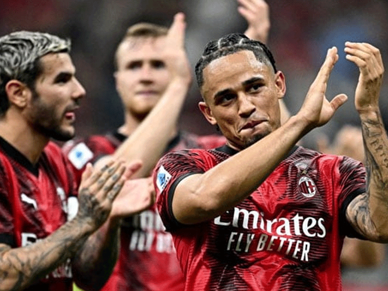 Milan claims top spot in Serie A after Lazio triumph