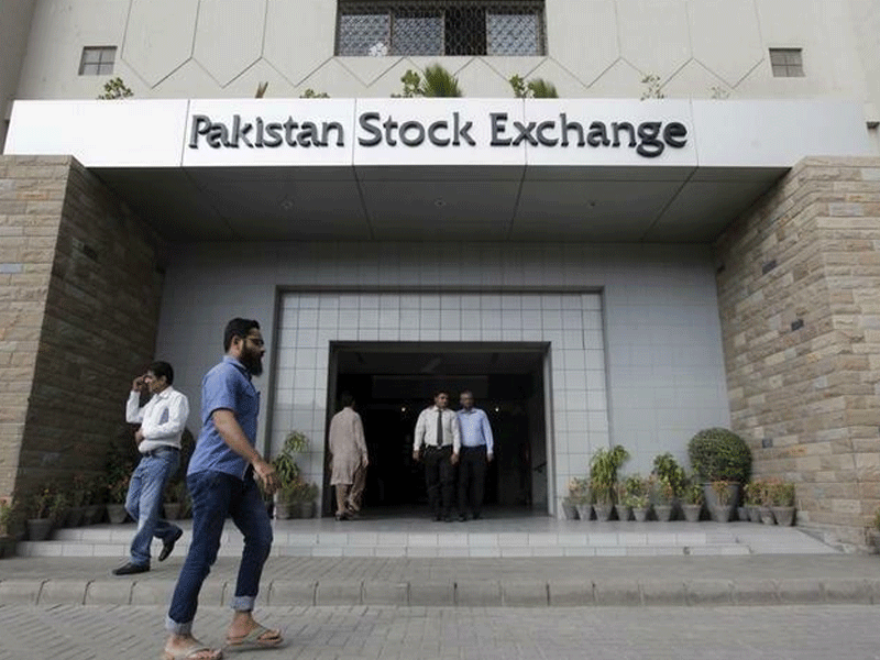 Volatility persists at PSX, KSE-100 ends flat