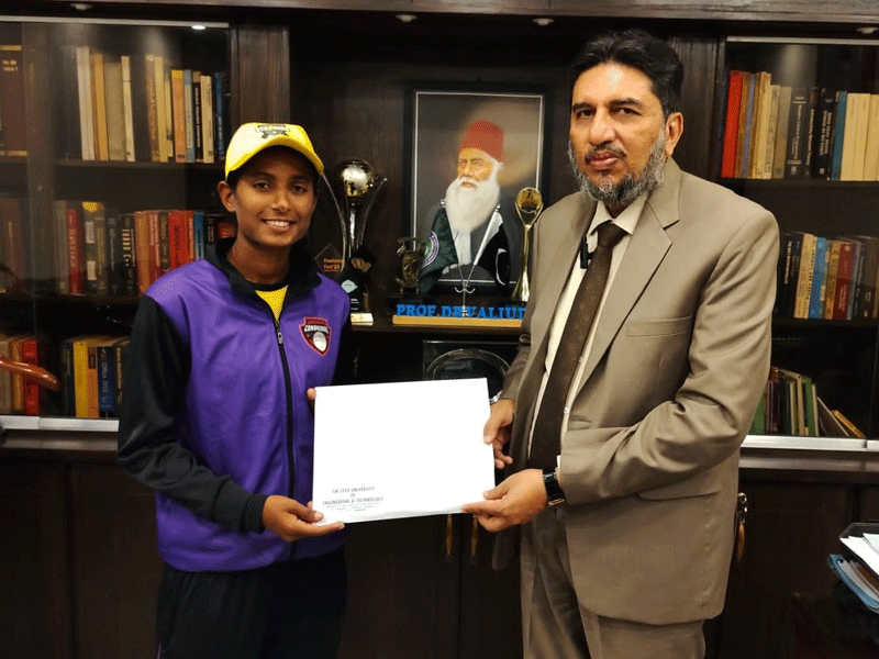 Pakistan U-19 captain Aroob Shah gets four-year scholarship Pakistan U-19 captain Aroob Shah gets four-year scholarship