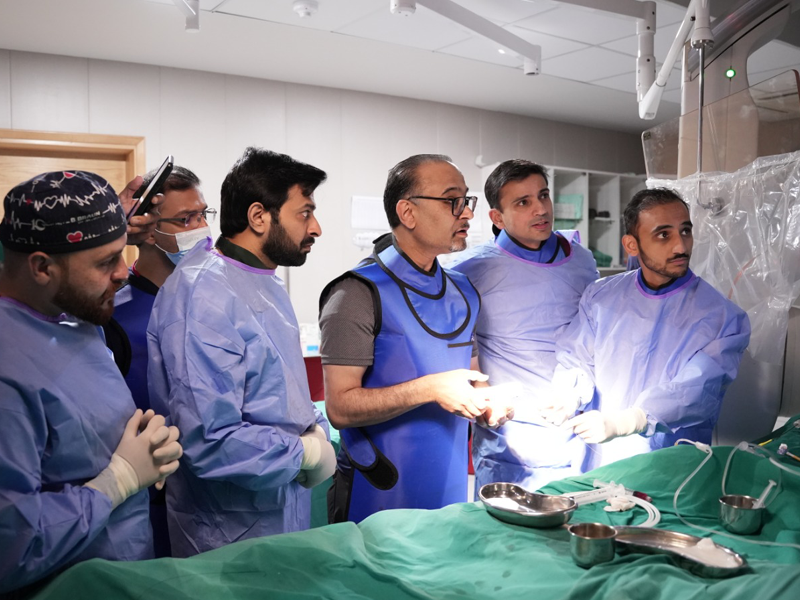 First time in Pakistan, intra-saccular aneurysm device ‘Galaxy Seal’ arrives, conducts successful treatment of six patients