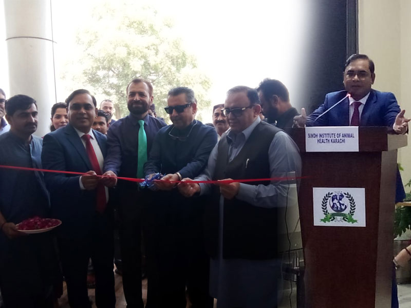 Najmi Alam inaugurates Sindh AMR & Zoonotic Laboratory in Karachi Najmi Alam inaugurates Sindh AMR & Zoonotic Laboratory in Karachi