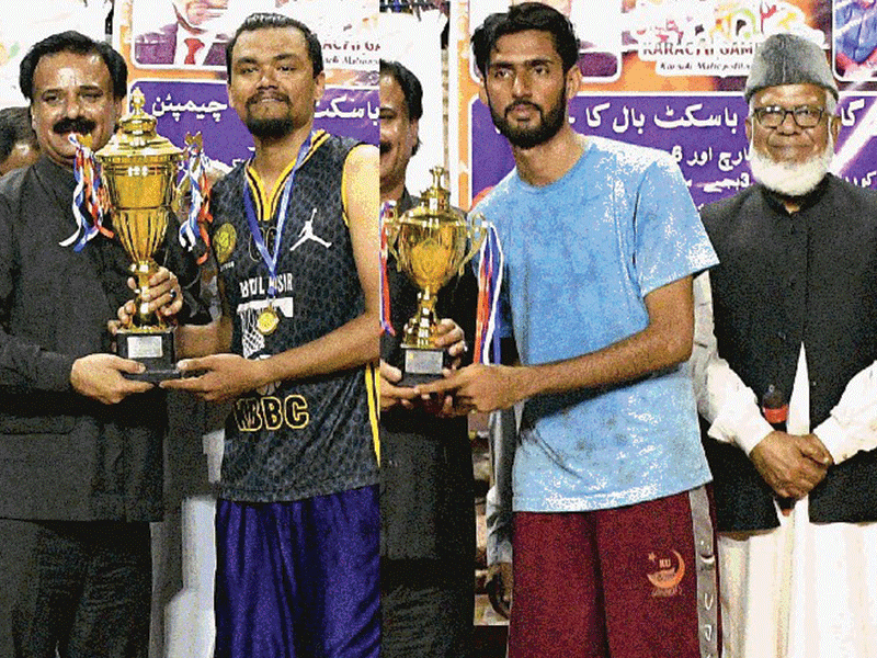 Naqash Khan helps District South lift title of Karachi Games Boys Basketball