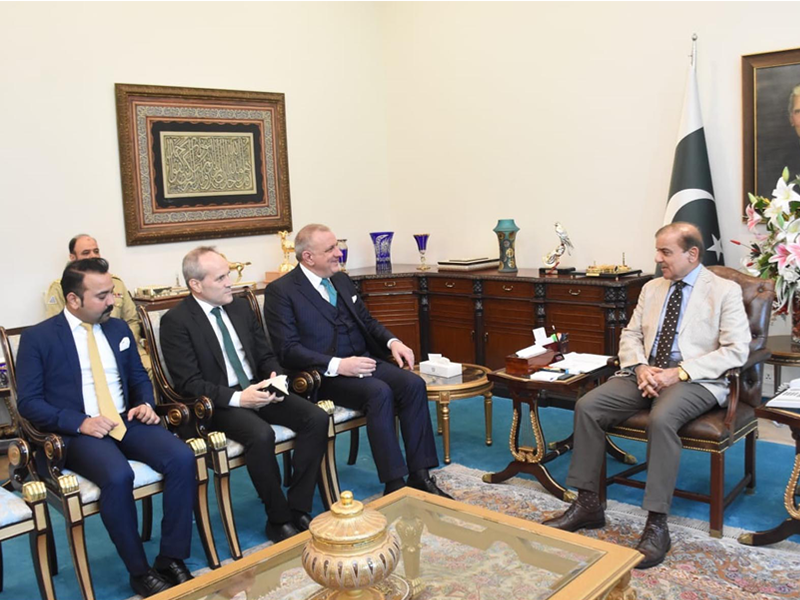PM Shehbaz, Italian envoy discuss matters of bilateral interest