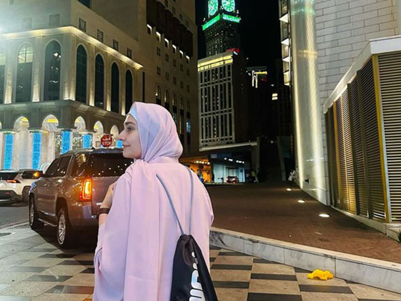 Dur-e-Fishan performs umrah in Ramadhan Dur-e-Fishan performs umrah in Ramadhan