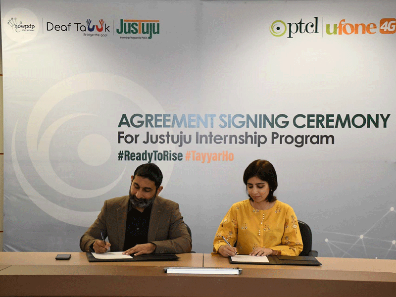 PTCL, NOWPDP, Deaftawk launch programme for persons with disabilities PTCL, NOWPDP, Deaftawk launch programme for persons with disabilities