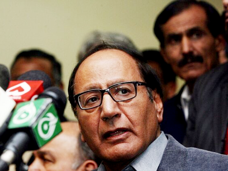 Ch Shujaat calls police action at his residence ‘unacceptable’