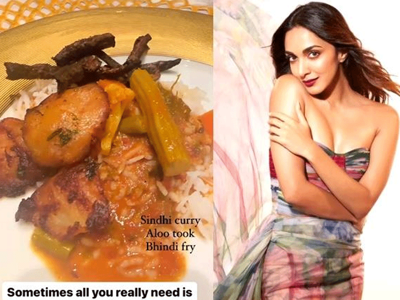 Kiara Advani ardent lover of Sindhi food Kiara Advani ardent lover of Sindhi food