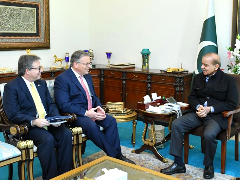 PM Shehbaz, US envoy Blome discuss matters of mutual interest