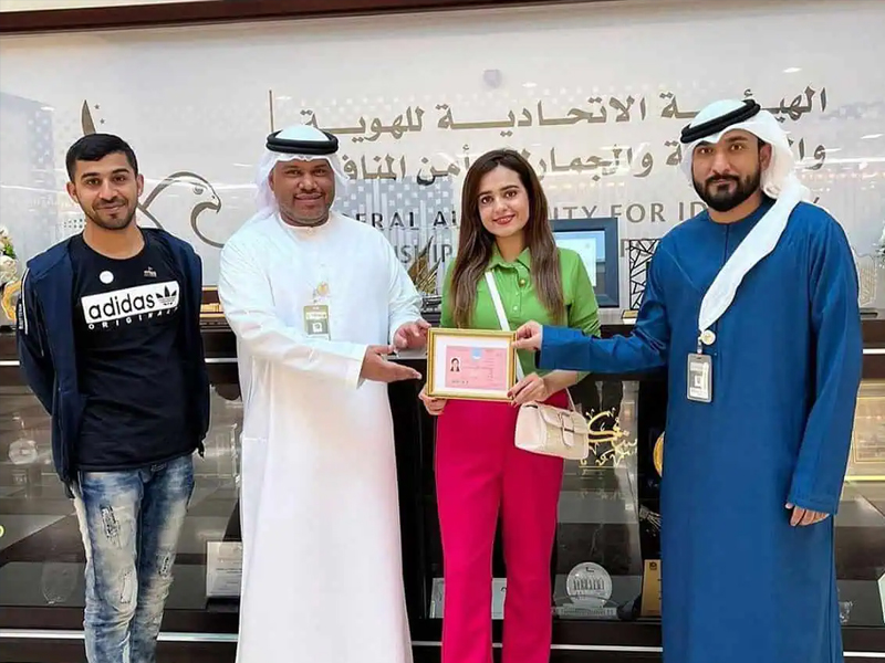 Actor Sumbul Iqbal receives UAE golden visa honors Actor Sumbul Iqbal receives UAE golden visa honors