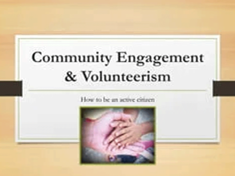 Community engagement and volunteerism: Cultivating a culture of social impact